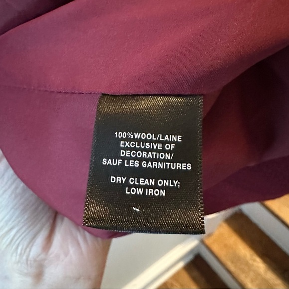 Lafayette 148 Sheath Shift Short Sleeve Wool Dress - Picture 11 of 11